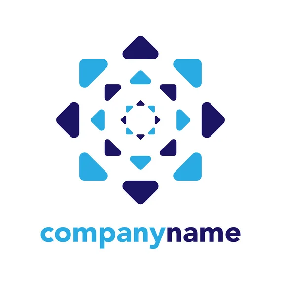 Soyutlama vektör logosu