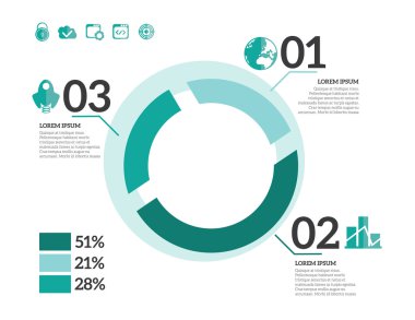 infographics öğeleri vektör
