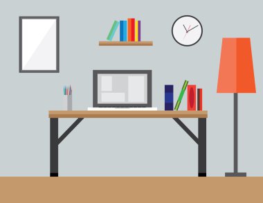 çalışma alanı kavramı vektör