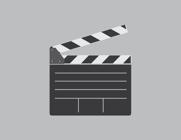 Clapperboard ілюстрація — стоковий вектор