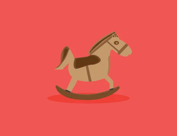 Toy horse vector — Stock Vector