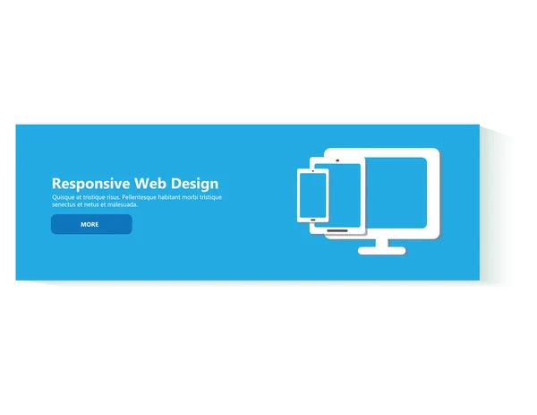 duyarlı web tasarım afiş şablon