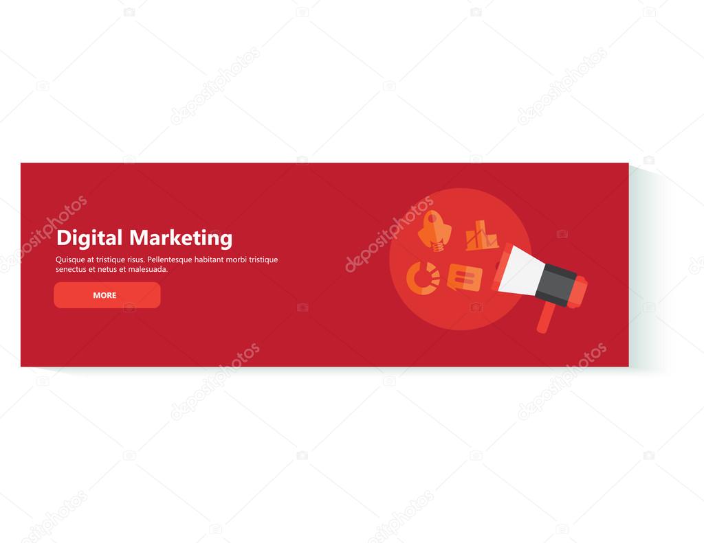 digital marketing banner template