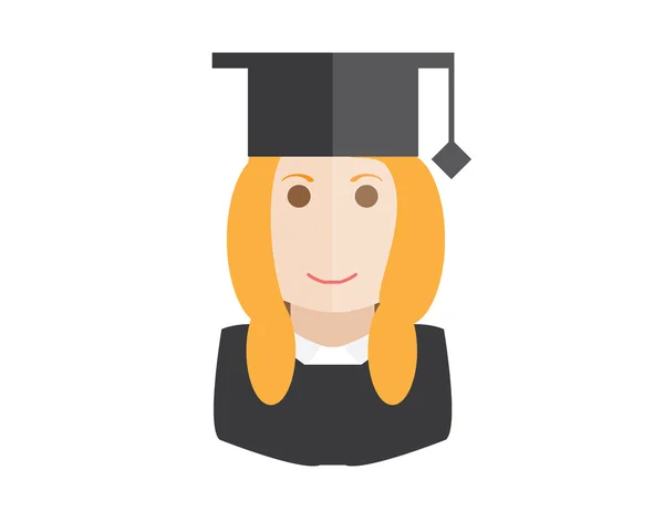 Student wektor avatar — Wektor stockowy