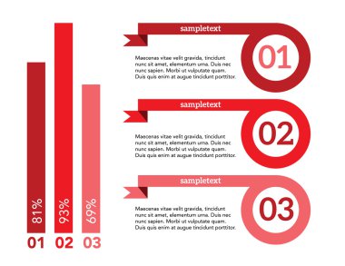 Infographic vektör öğeleri
