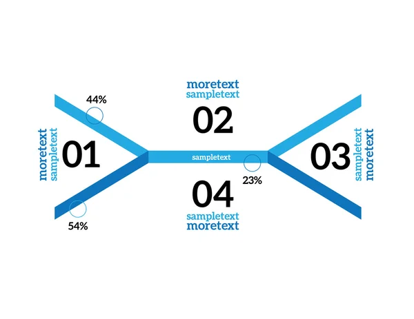 Elementi vettoriali infografici — Vettoriale Stock