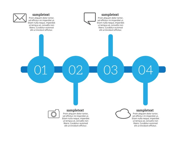 Elementos vetoriais infográficos — Vetor de Stock