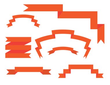 şeritler vektör eps ayarla