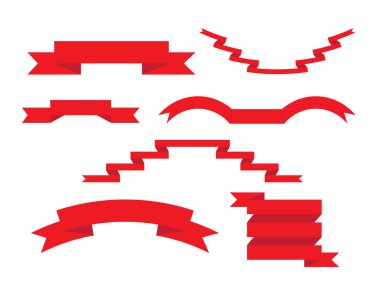 şeritler vektör eps ayarla