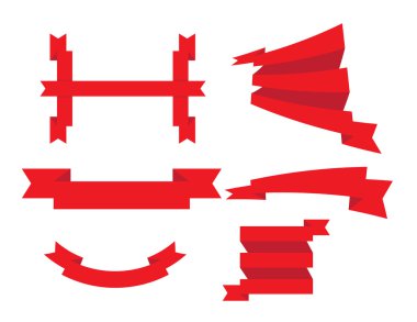 şeritler vektör eps ayarla