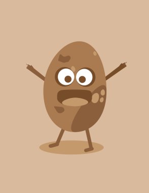 Patates vektör çizim