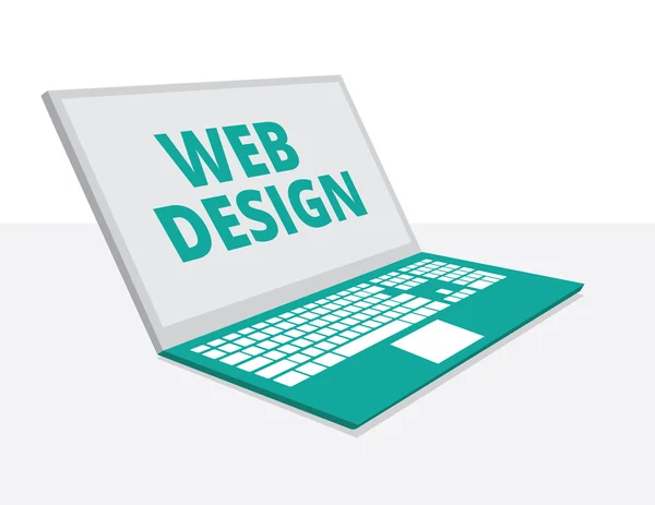 Web design ilustração vetor — Vetor de Stock