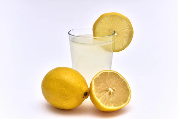 Jus lemon dan lemon organik — Stok Foto