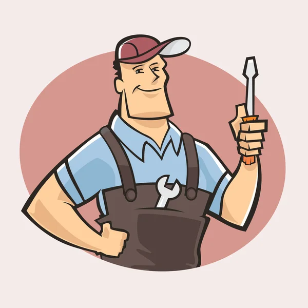 Tipik çalışan adam