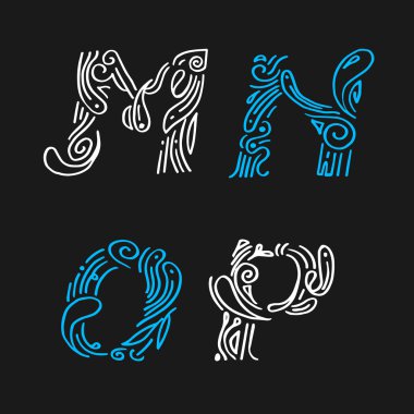 Tasarım-elle çizilmiş yazı ayarla