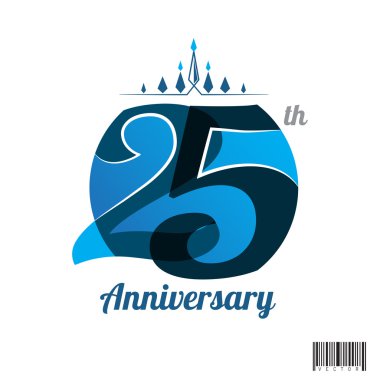 25 yıl yıldönümü logo ve sembol tasarımı