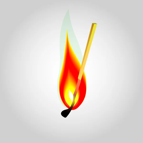 Ilustración fuego — Archivo Imágenes Vectoriales