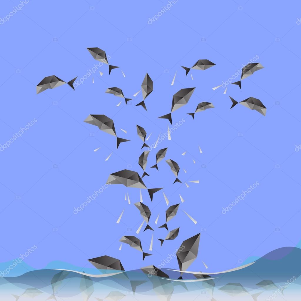 最高のイラスト画像 トップ100魚 跳ねる イラスト 最高のイラスト画像 トップ100魚 跳ねる イラスト