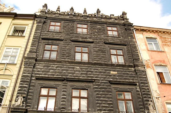 Wunderschönes Haus im Barockstil. — Stockfoto