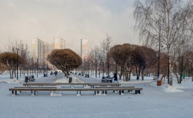  Kış parkı buz gibi..