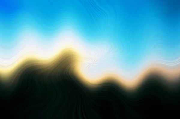 Волны Земли Неба — стоковое фото