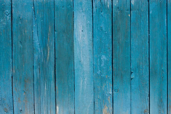 Altes Holz blaue Wand Textur — Stockfoto