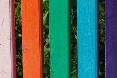 boyalı plakalar yakın çekim