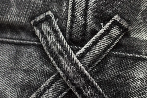 Gris jeans tissu texture fond — Photo