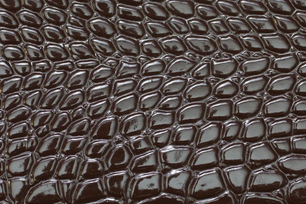 Braune Retro Leder Handtasche Textur — Stockfoto