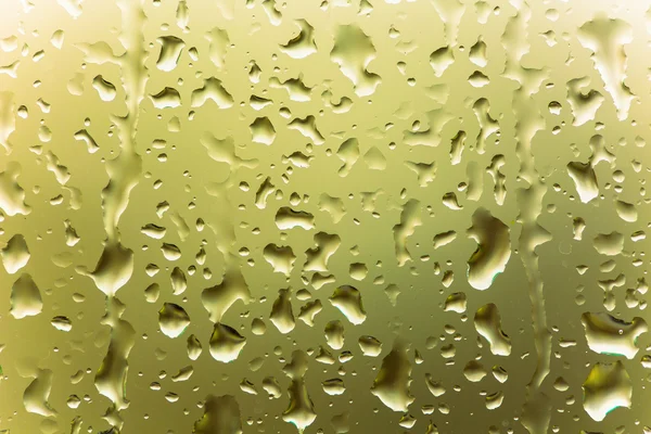 Water Droplets on Glass — Stock Photo, Image