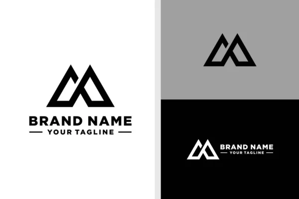 Logo Line Luxury Editable — Stock Vector