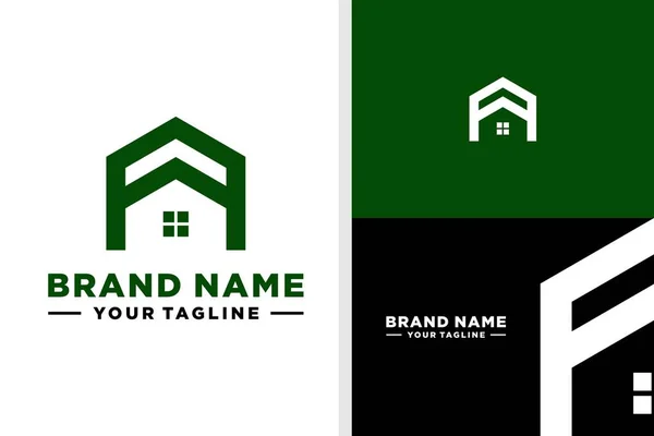 Letter Logo Home Elegant Editable — Wektor stockowy