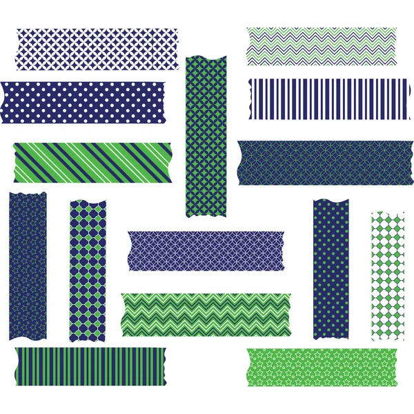 Donanma yeşil Washi bant grafik ayarlamak