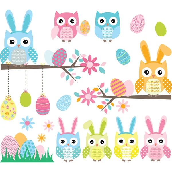 Easter Eggs Clip art — Stock Vector