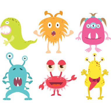 Güzel canavar seti.