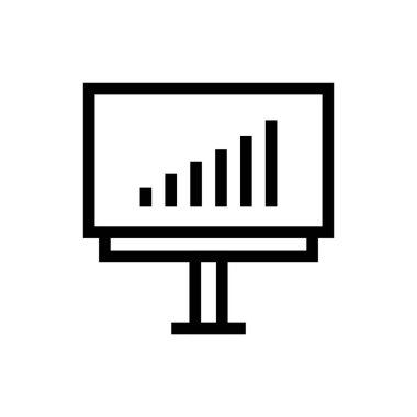 Çubuk Grafik Temsilcisi İş Raporu, Kâr ve Büyüme Çizim Biçimi Simgesi Simgesi