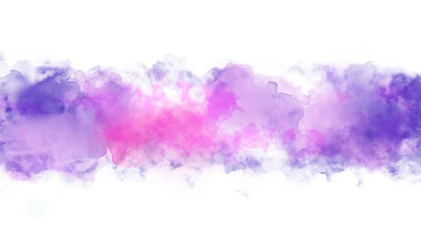 Abstract Purple Watercolor Background Brush Purple Grunge Watercolor Painted Background — Stock Photo, Image