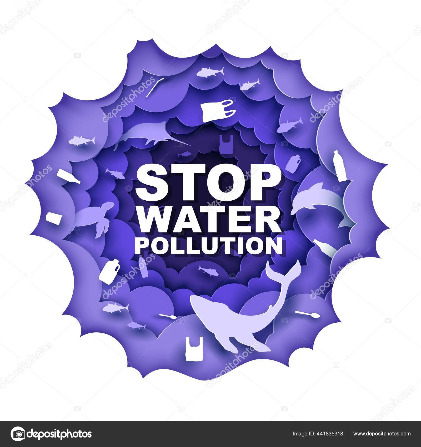 water pollution poster design