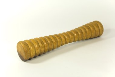 ahşap aracı silindir ayak masajı için