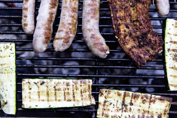 Barbecue vlees en rundvlees — Stockfoto
