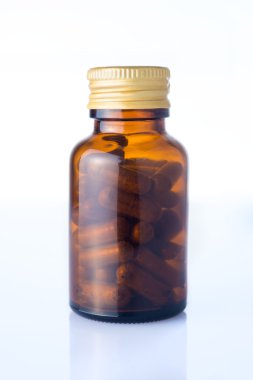 Homeopatic ilaç şişesi