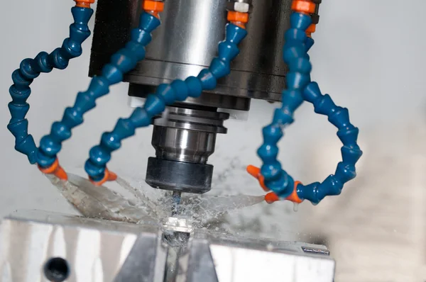 Makine metal sanayi Ma işlemeye hazırlama aracı Frezeleme — Stok fotoğraf