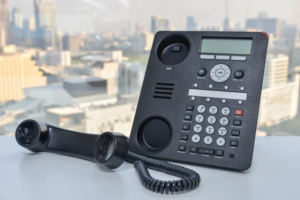 IP-Telefontechnologie für Unternehmen — Stockfoto