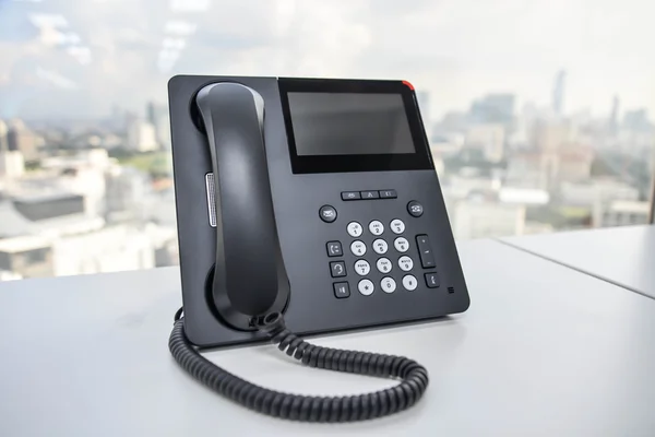 Ip phone - Kommunikationstechnologie — Stockfoto