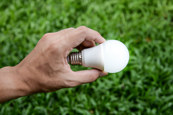 LED bulb with lighting - New technology of bulb