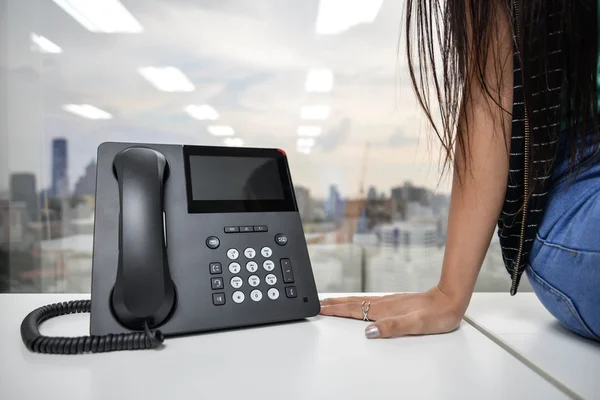 IP Phone - technology of voice — Stock Photo, Image