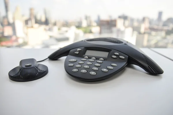 IP telefon - konferenční zařízení — Stock fotografie