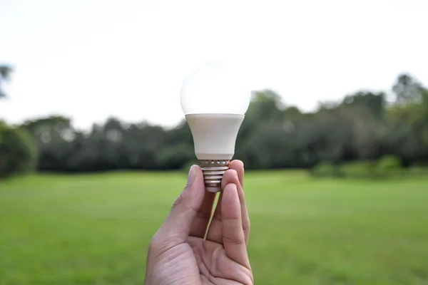 LED izzó világítás világítás-a technológiát — Stock Fotó