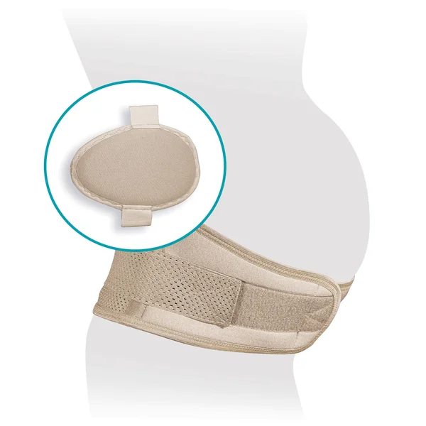 Medische orthopedische prenatale Bandage, pleister voor zwangere vrouwen, spinale brace — Stockfoto