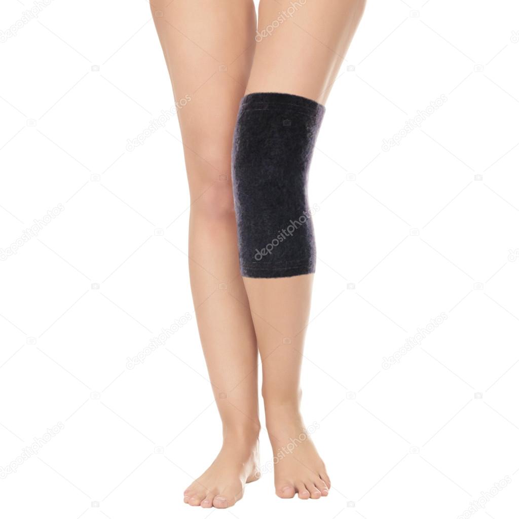 Knee Bandage Knee Braces Knee Supports Stock Photo Image By C Ecoten